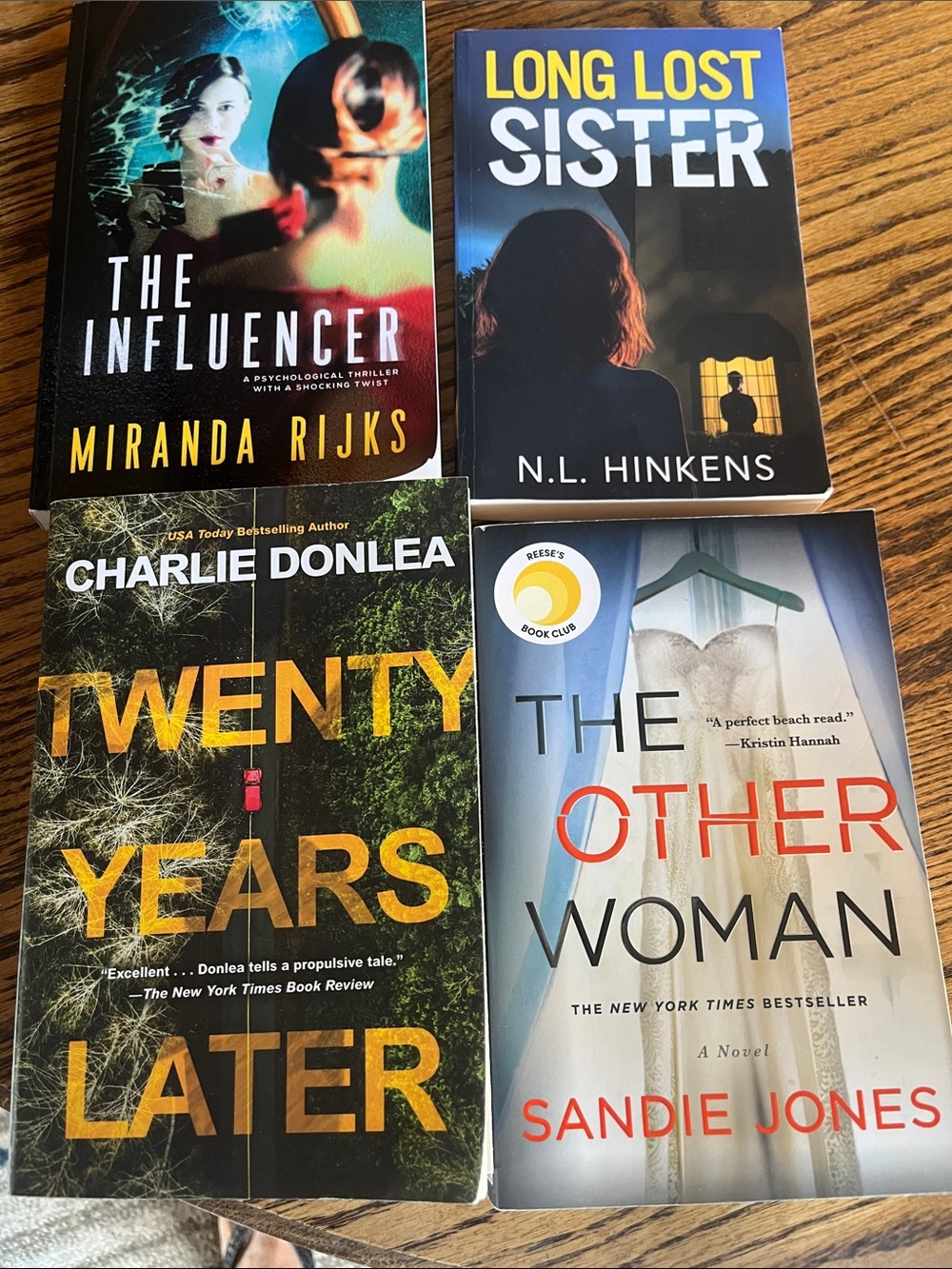 Book bundle.  All 4 for 10.00